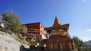 Image of monasteries of Upper Mustang & Mani walls